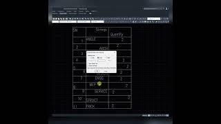 Table Text alignment #autocad #bestyoutube #yiutubeviralshorts #ytshorts #ytshortsvideo