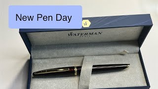 New Pen Day   Waterman Carene  FINALLY!