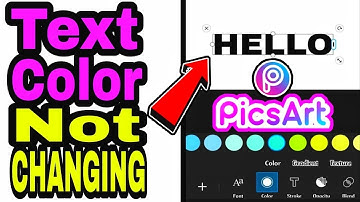 How To Fix Text Color Not Changing On Picsart, Solved font Color Problem On Picsart #picsart