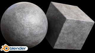 Procedural Smooth Concrete Material (Blender Tutorial)