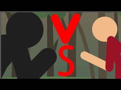 Big Stickman Vs Normal Stickman - YouTube