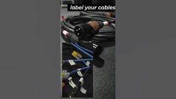 DMX Cable Management Tips #DMX512