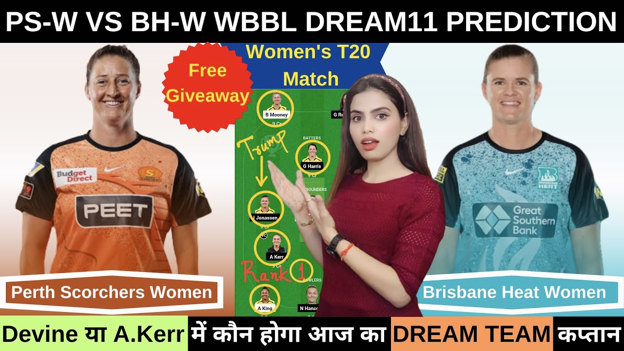 WBBL 2023 Eliminator, BH-W vs ST-W: Match Prediction, Dream11 Team