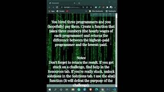 #shorts #Programming #coading #python exercise calculate the salary of writing a python function Wealth