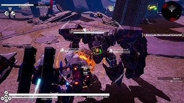 Daemon X Machina - Co-Op Mission (Solo Run) - Investigate Rebellion RT Beta
