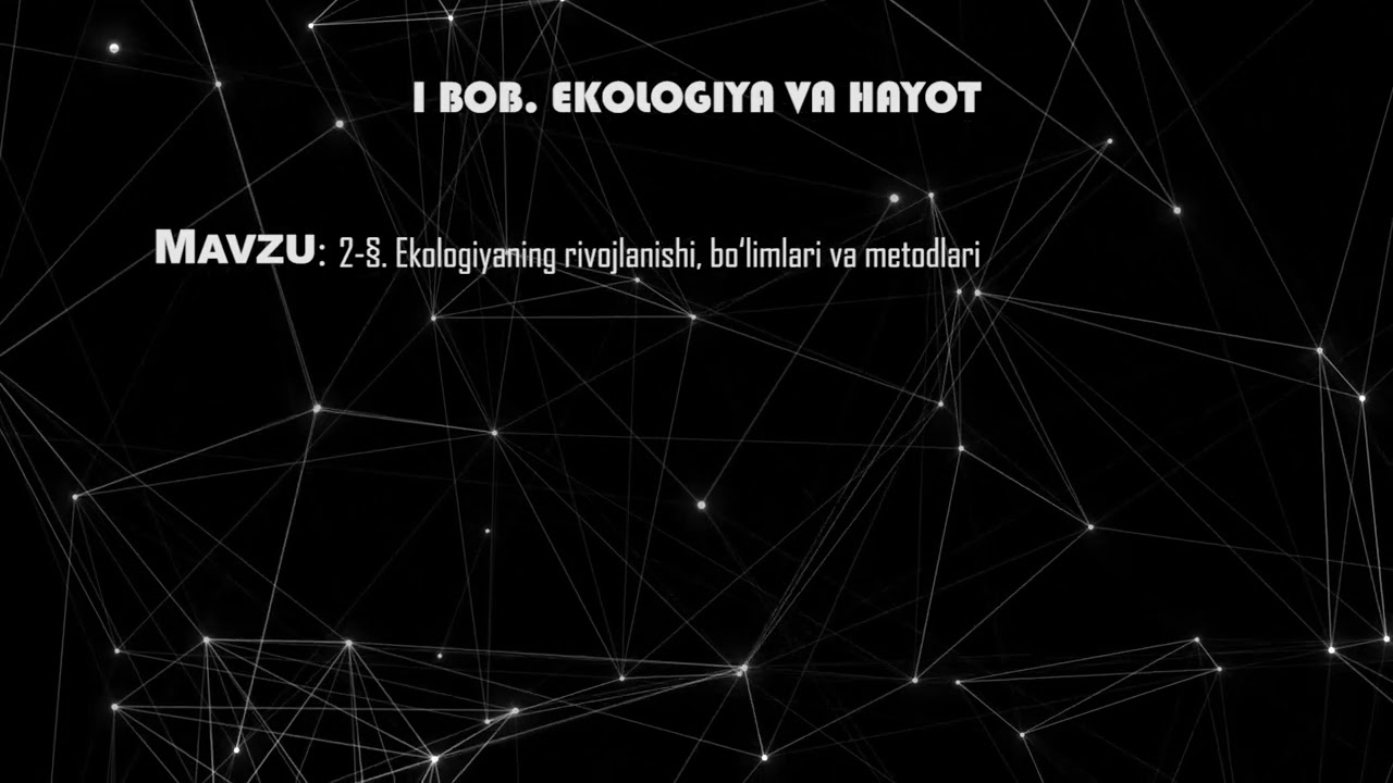 11-SINF BIOLOGIYA (to'liq) AUDIO DARSLIK ABITURIYENTLAR UCHUN MAXSUS