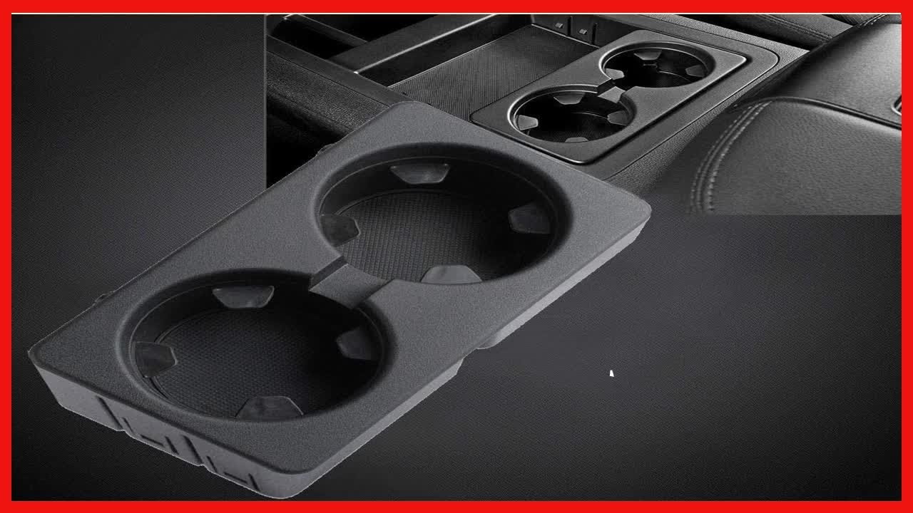 OEM Style Center Console Cup Holder Insert Upgrade For Silverado Sierra Tahoe Yukon And Escalade