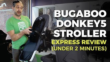 Bugaboo Donkey5 Two-Minute Review | Single-To-Double Strollers | Magic Beans Reviews