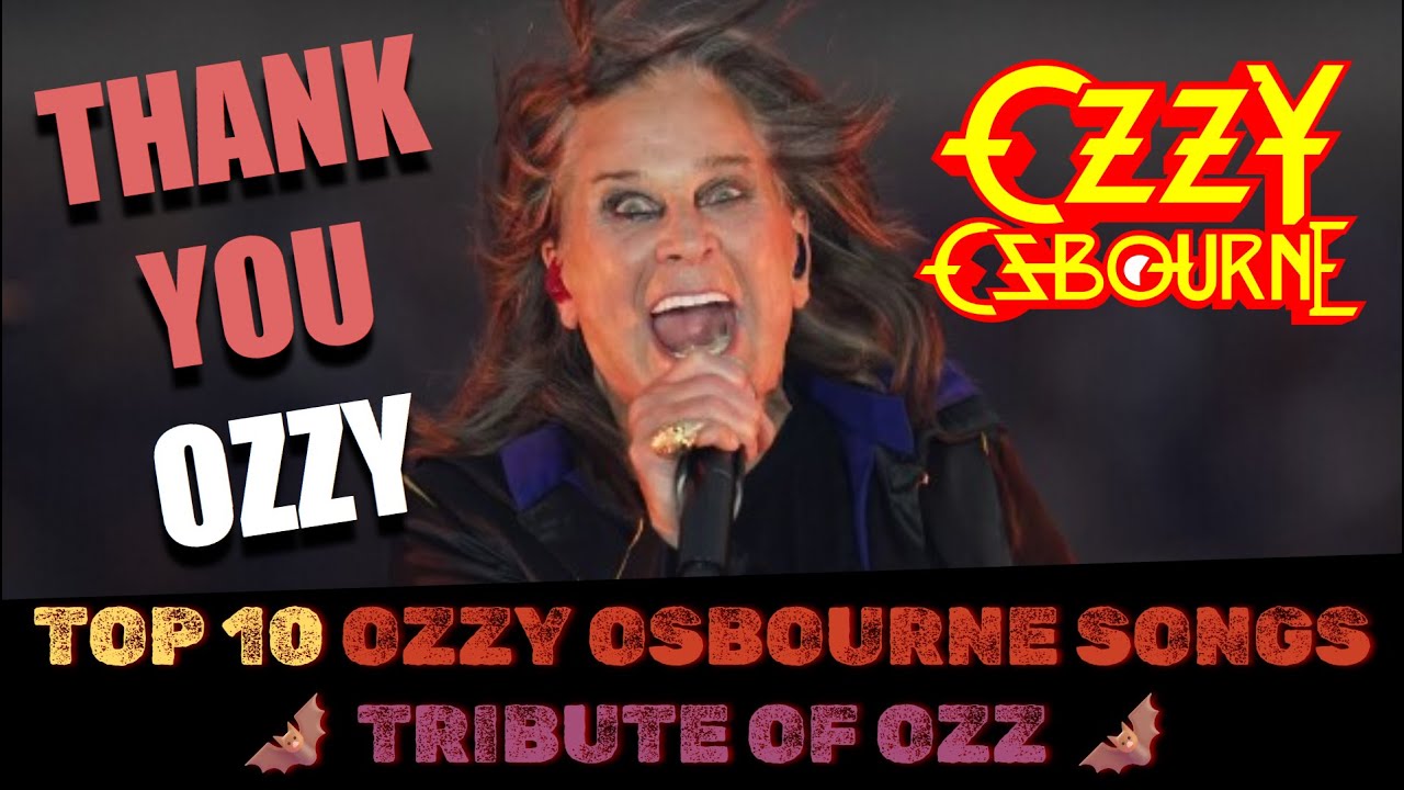 Top 10 GREATEST OZZY OSBOURNE SONGS | TRIBUTE OF OZZ - YouTube