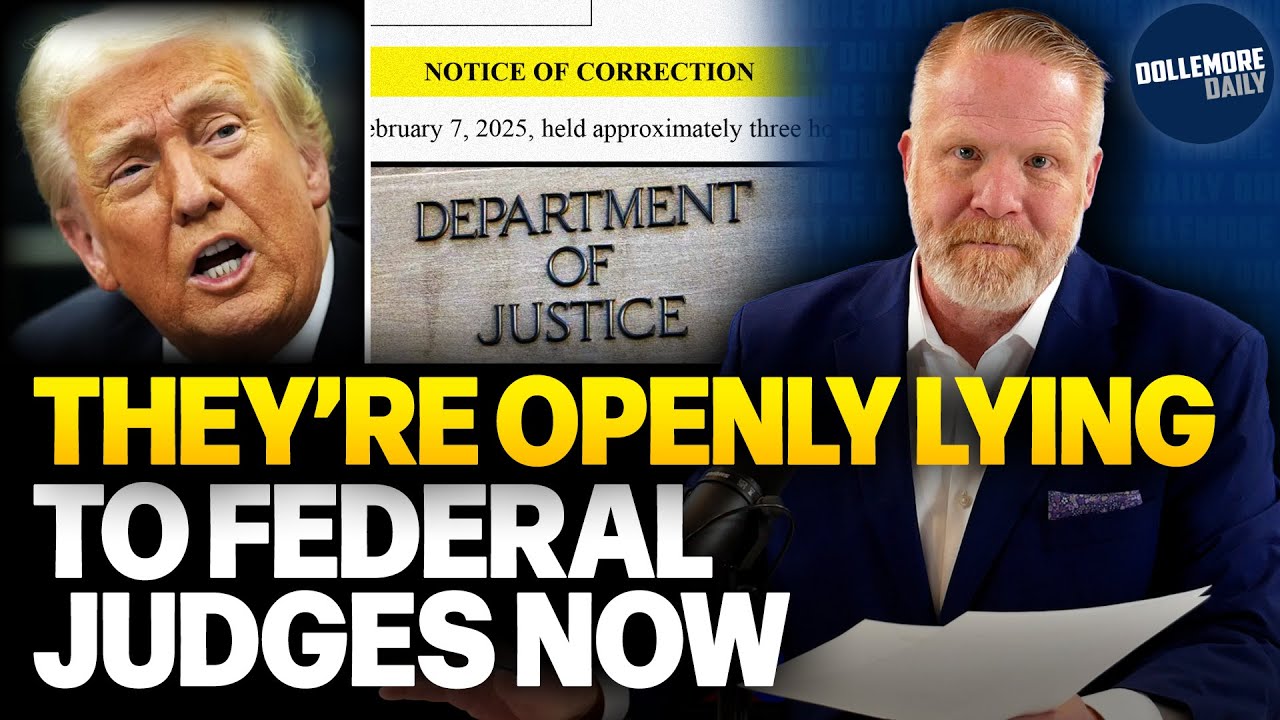 Trump Justice Dept LIED TO FEDERAL JUDGE in Sworn Court Filing!!!