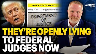 Trump Justice Dept LIED TO FEDERAL JUDGE in Sworn Court Filing!!!