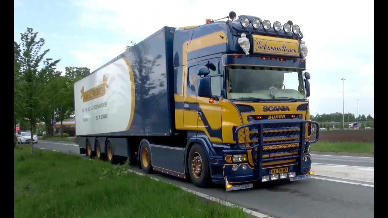 Truck spotting @ BIGtruck shop Asten, Autohof Berg and on the road - YouTube