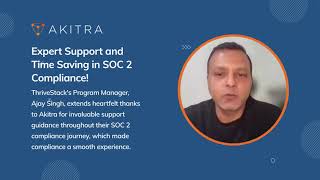 ThriveStack Successfully Achieved SOC 2 Type 2 Compliance With Akitra | Compliance Automation