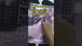 Free teacher's kit from my school #teachingjob # #dubaieducation  #teachinginuae #schoolkit