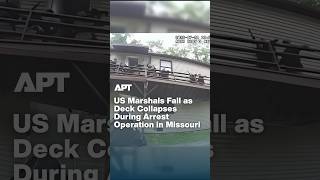 WATCH: US Marshals Plunge Through Deck During Missouri Arrest Operation | APT
