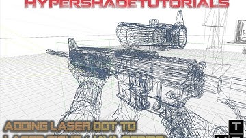 077-HyperShadeTutorials - Unity 3D Adding Laser Dot to Laser Sight (Java Script)