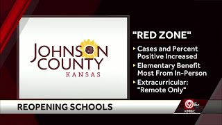 Health officials tell school leaders Johnson County, Kansas in Red zone for COVID-19