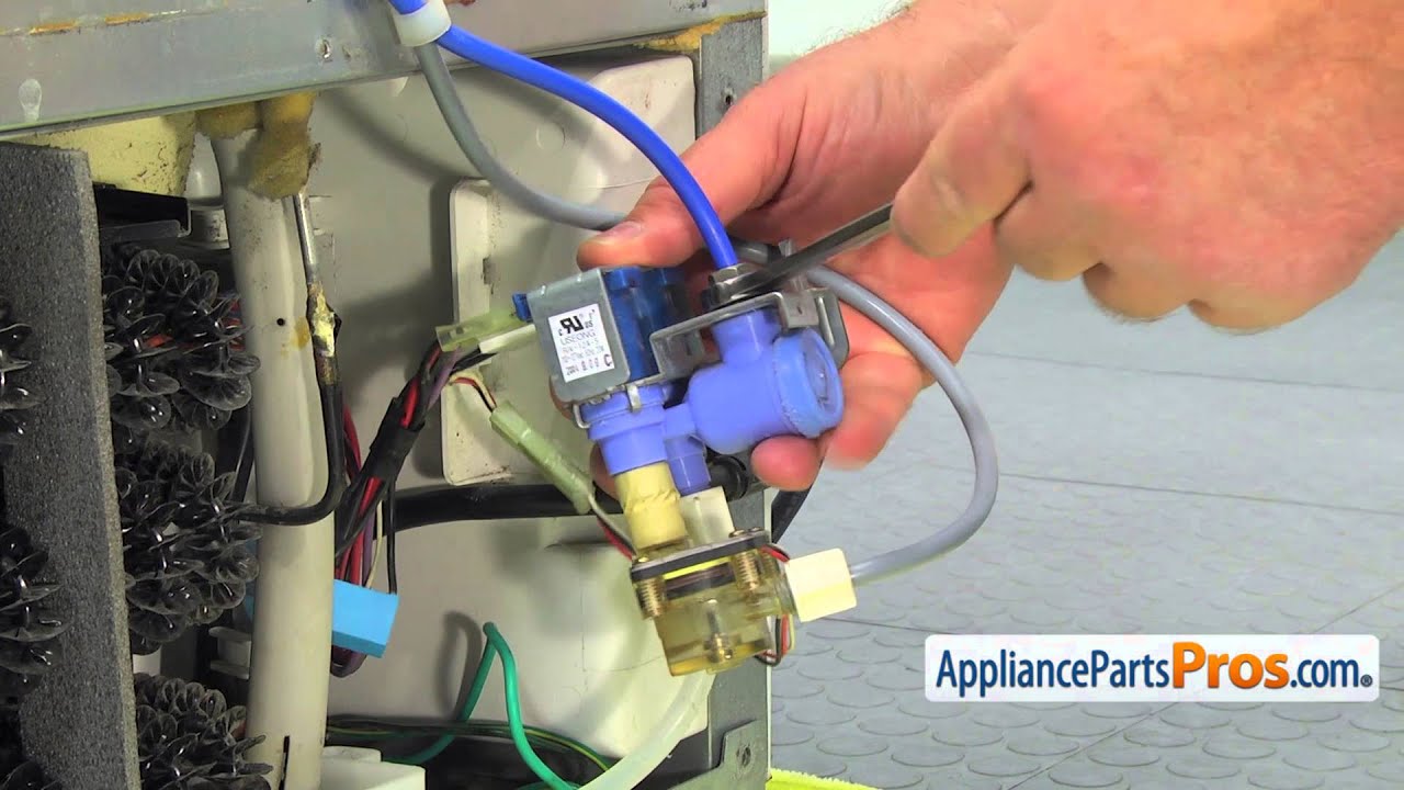 Refrigerator Water Inlet Valve (part #DA74-40150H) - How To Replace