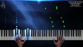 Video thumbnail of "The Witcher 3 Wild Hunt - Hunt Or Be Hunted (Piano)"