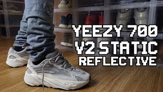 yeezy boost 700 v2 static on feet