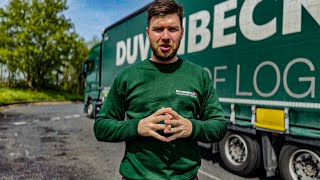 TRUCK DRIVER  From Europe in England || My Adventures in England