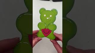 candy Cards That Shimmer  Interference Ink Magic  Hero Arts Beary Sweet Collection