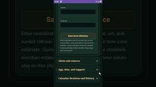 Biblical Calendar Video 8 Settings Tour