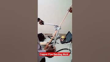 Copper Pipe Bending Work | AC MAN