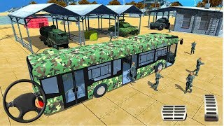 Real Army Bus Driver US Soldier Transport Duty 2019 | Android Gameplay screenshot 5