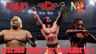 Discord Ruins the Universe - WWE 2K24 40 Years of Wrestlemania
