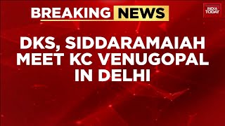 Karnataka Cabinet: 10 Names Finalised As Siddaramaiah, DK Shivakumar Meet Rahul Gandhi In Delhi