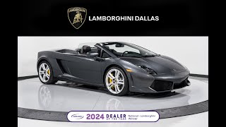 2013 Lamborghini Gallardo Lp550 2 Spyder Lc1014