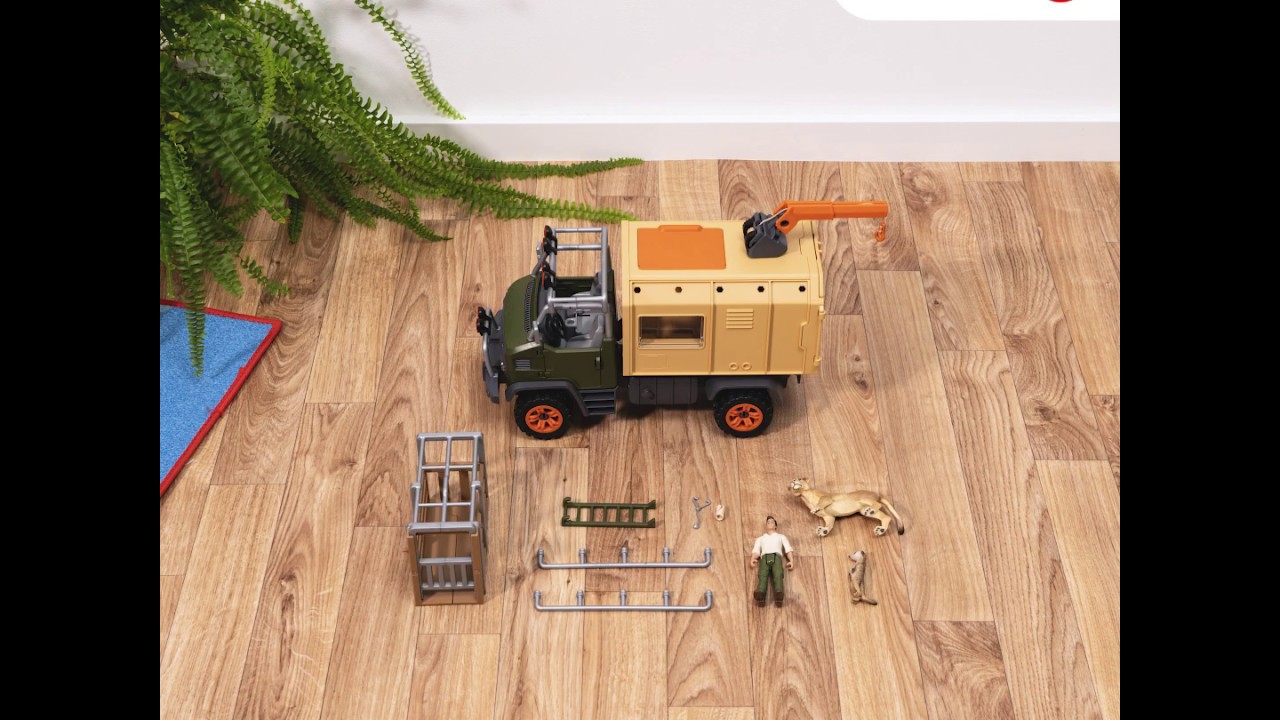 schleich safari animal rescue truck