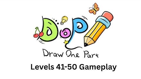 DOP 1 Draw One Part Levels 41-50 Gameplay