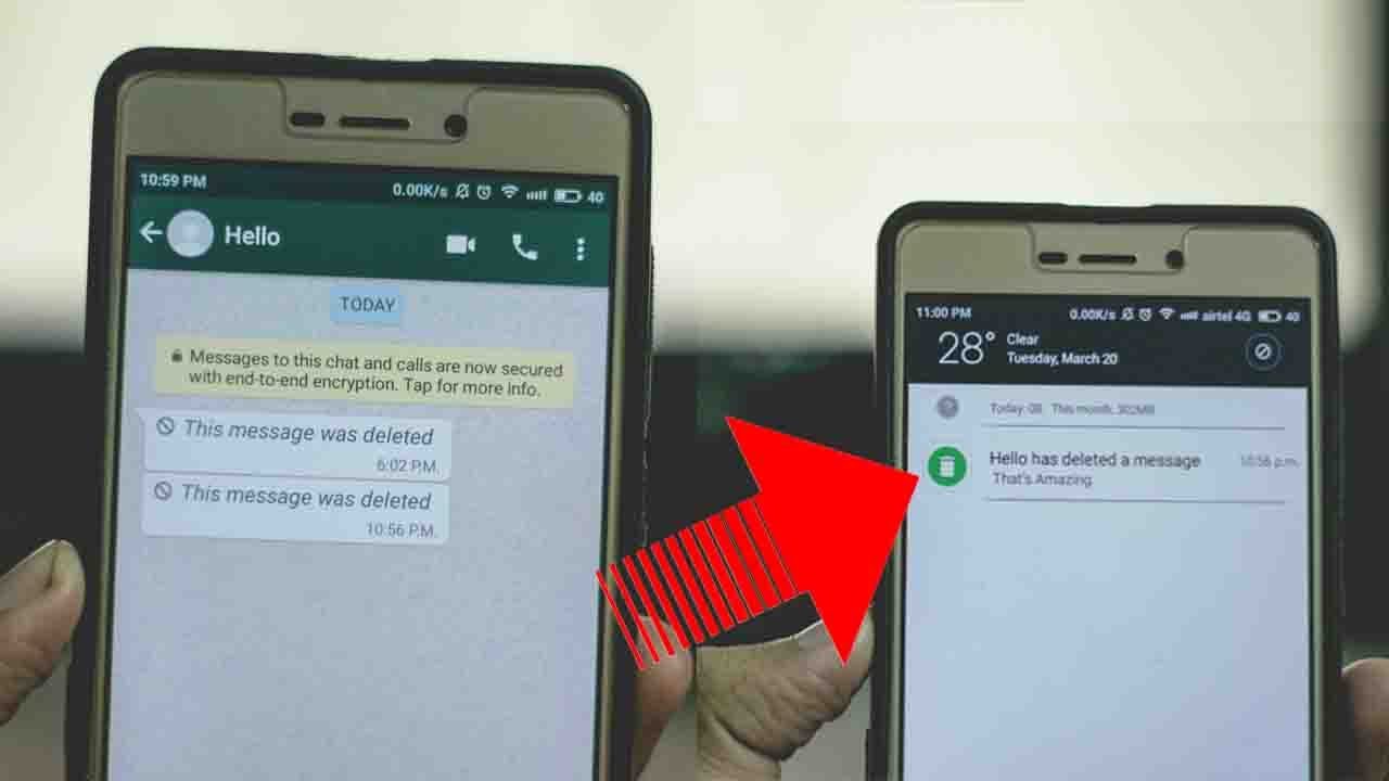Whatsapp Trick You Probably Don't Know! (SEE DELETED MESSAGES) - YouTube