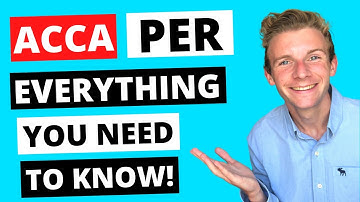 ⭐️ EVERYTHING YOU NEED TO KNOW ABOUT ACCA PER (PRACTICAL EXPERIENCE REQUIREMENT) ⭐️ | ACCA Careers |