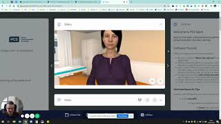 Demo of PCS Spark | VR Healthcare Training for Distance Learning | Simulaids