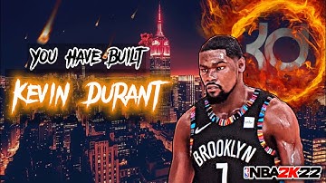 *EXTREMELY RARE* KEVIN DURANT BUILD ON NBA 2k22 (CURRENT GEN) HOW TO MAKE BUILD TUTORIAL!