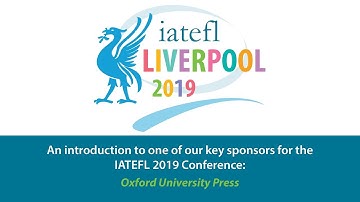 IATEFL 2019 Conference Sponsor: Oxford University Press