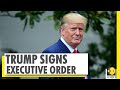 President Donald Trump signs Executive order on 'Hire American' | US Economy | WION