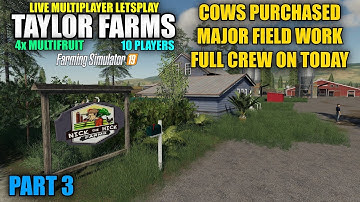 Taylor Farms 4x Multifruit Map Live Multiplayer Letsplay Part 3