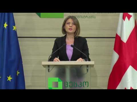 საინფორმაციო ბრიფინგი ცენტრალურ საარჩევნო კომისიაში