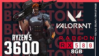 Valorant on Ryzen 5 3600   RX 580 8gb 1080p, 1440p benchmarks!