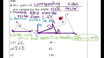 Math 8 2.4 Corresponding Parts of Similar Polygons