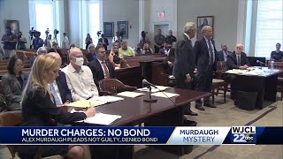 Alex Murdaugh denied bond on murder charges