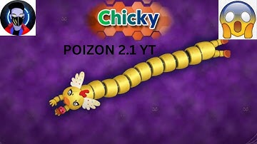 Snake.Io 🐍 NEW (CHICKY) SKIN UNLOCKED! Epic Snakeio Gameplay#snakeio #snakeiovideo #snakeiogameplay