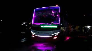Strobo bus malam  dj bukan kaleng kaleng