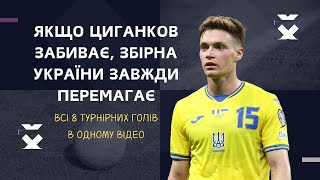 TSYGANKOV's MAGIC 🥳. When he scores, the Ukrainian national team always wins! All 8 tournament goals