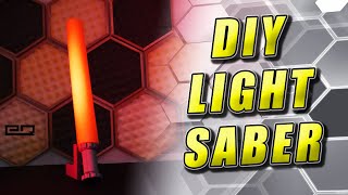 How To Make A Mini Lightsaber! Very Easy And Fun for Kids! (Mini Make Episode 1)