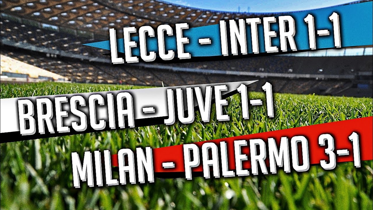 Direttastadio 7Gold - (LECCE-INTER, MILAN-PALERMO, BRESCIA-JUVE)